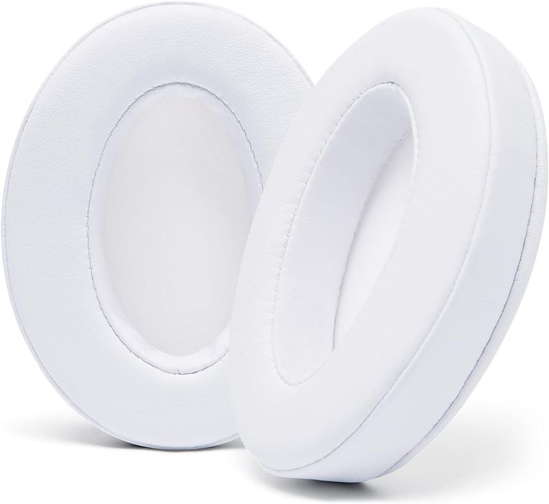 WC Wicked Cushions PadZ - Thick & Soft Ear Pads for ATH M50X / M40X / SteelSeries Arctis/HyperX Cloud & Alpha/Logitech G Pro X/Compatible with Over 50 Headphones | White - Image 1